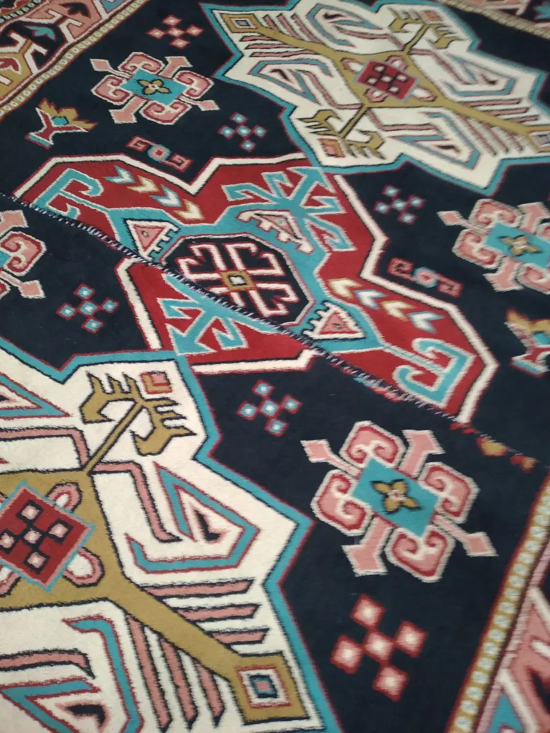 گلیم ۵متری برای خانه باغ|گلیم، جاجیم، گبه|مریوان, |دیوار