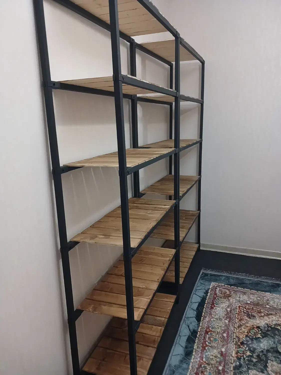 قفسه|کتابخانه، شلف، قفسه‌های دیواری|شیراز, شهرک فرهنگیان|دیوار