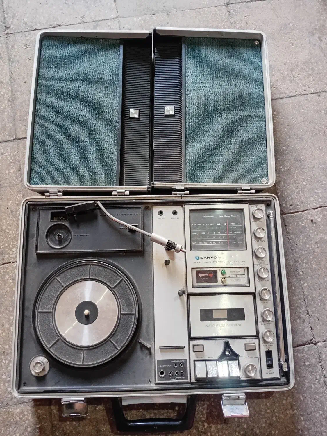 گرام و ظبط کاستی قدیمی|سیستم صوتی خانگی|ری, دیلمان|دیوار