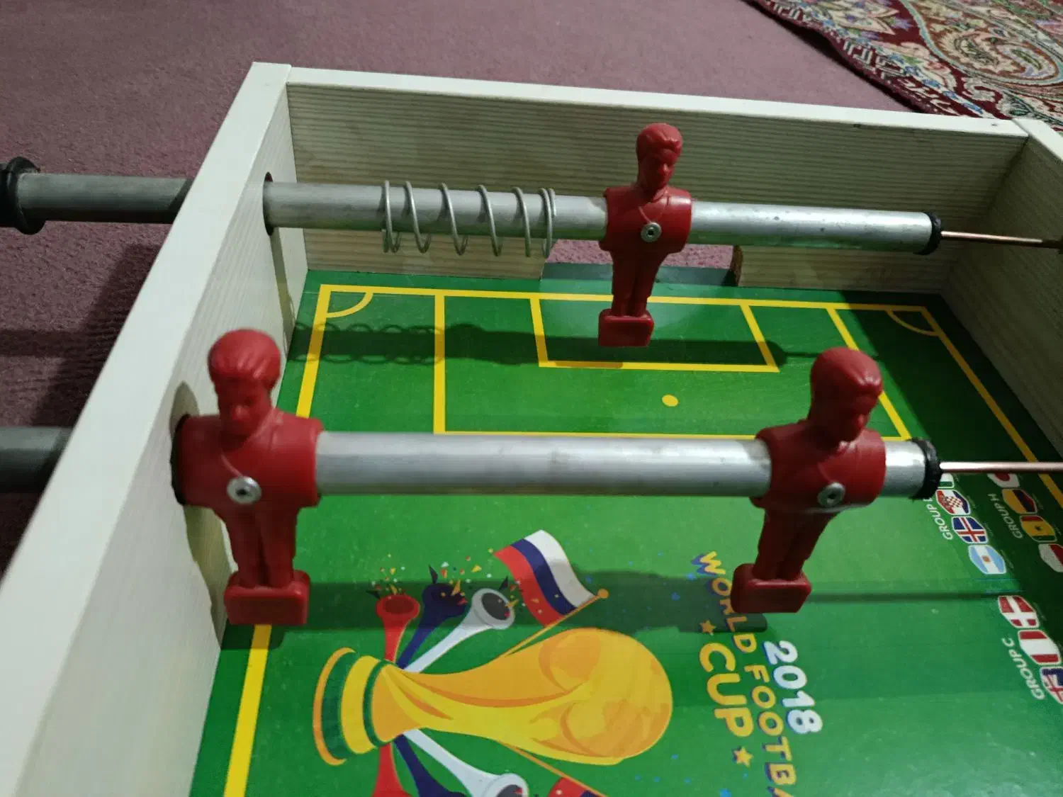 فوتبال دستی|ورزش‌های توپی|قم, شاه ابراهیم|دیوار