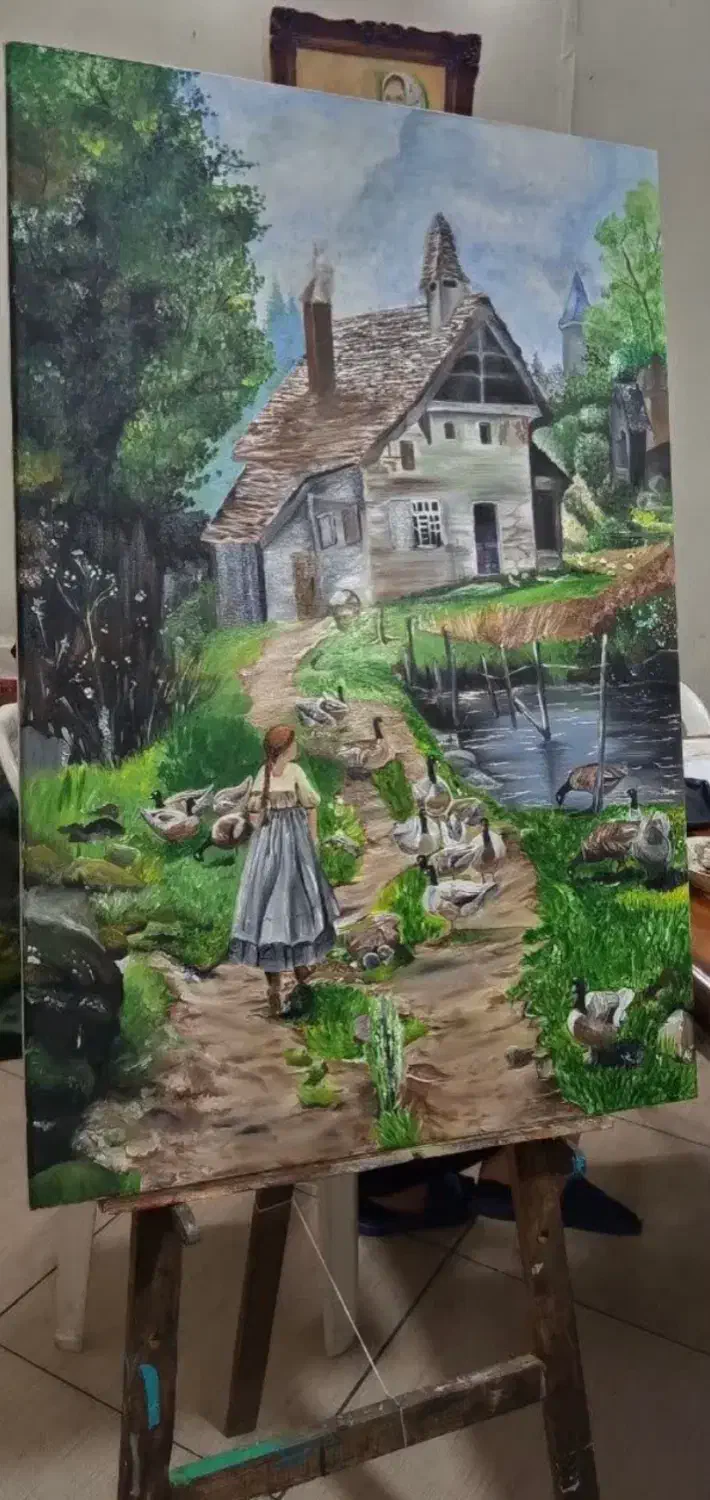 سفارش تابلو رنگ روغن|تابلو، نقاشی، عکس|مشهد, کوی المهدی|دیوار