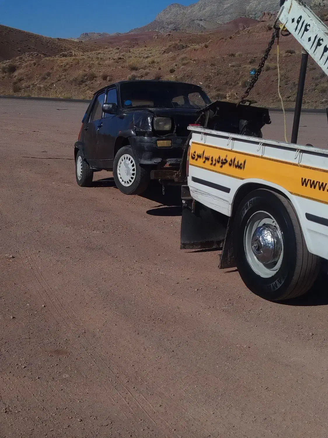 یدک‌کش شبانه‌روزی، آماده خدمت به شما|خدمات حمل و نقل|سیرجان, |دیوار