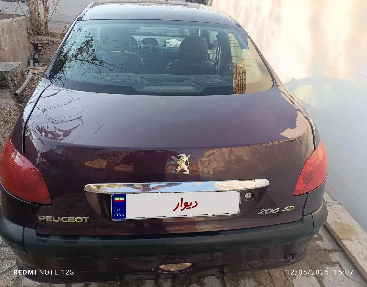 206sd|خودرو سواری و وانت|مهریز, |دیوار