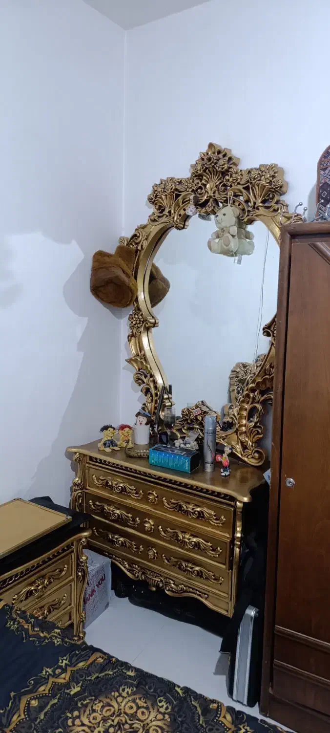 سرویس خواب دو نفره(۱۸۰) سلطنتی|تخت و سرویس خواب|شیراز, شهرک بهار|دیوار