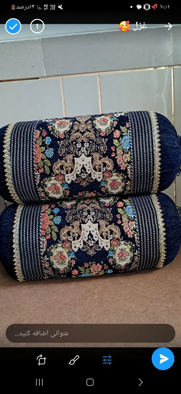 ۶ عدد پشتی جهیزیه|پشتی|اصفهان, دانشگاه اصفهان|دیوار