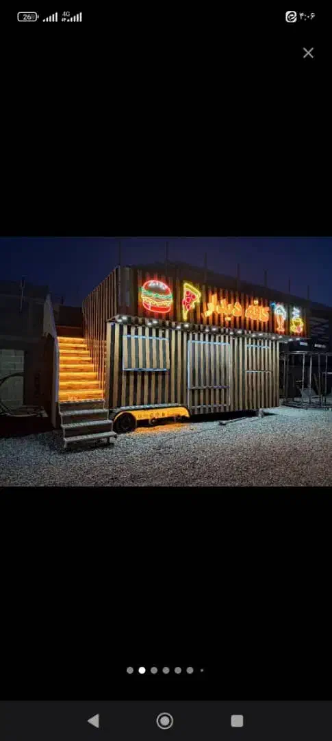 کانکس سیار ثابت بزای فست فود وغذاهای خیابانی|خدمات پیشه و مهارت|کهریزک, |دیوار