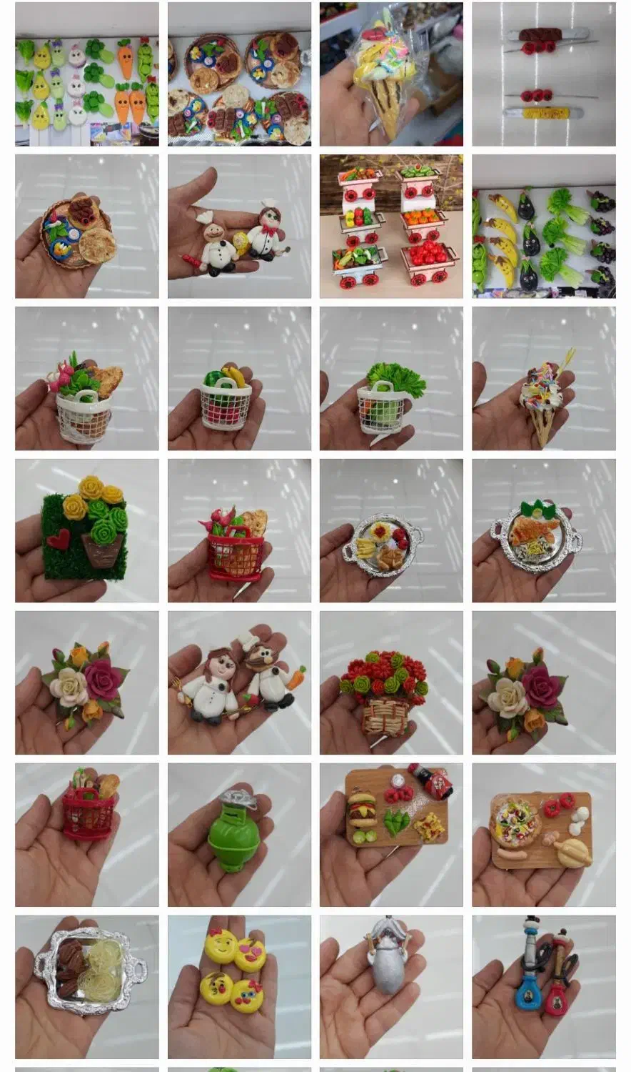 دنیای محصولات خمیرچینی،رویخچالی، دکوری|اسباب‌‌بازی|یزد, |دیوار