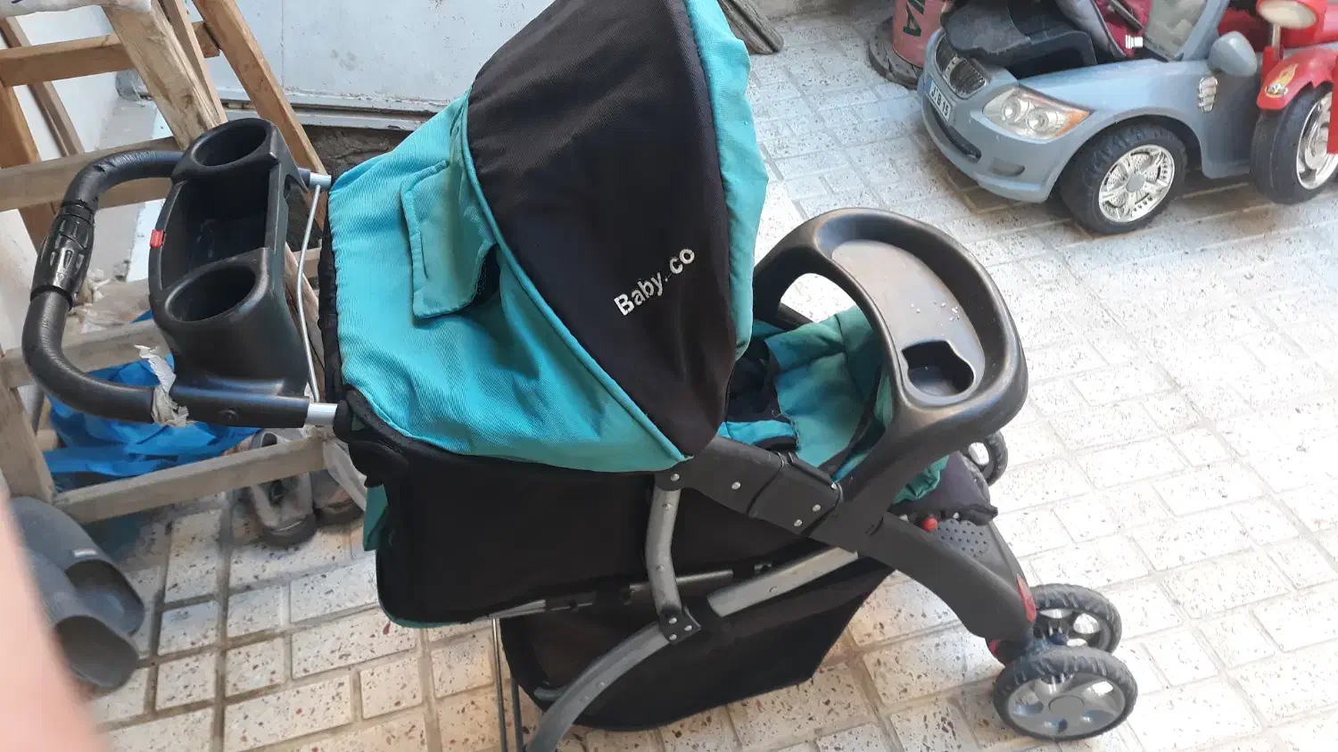 کالاسکه ی بچه اسان جم شو با کریر|کالسکه و لوازم جانبی|ملایر, |دیوار