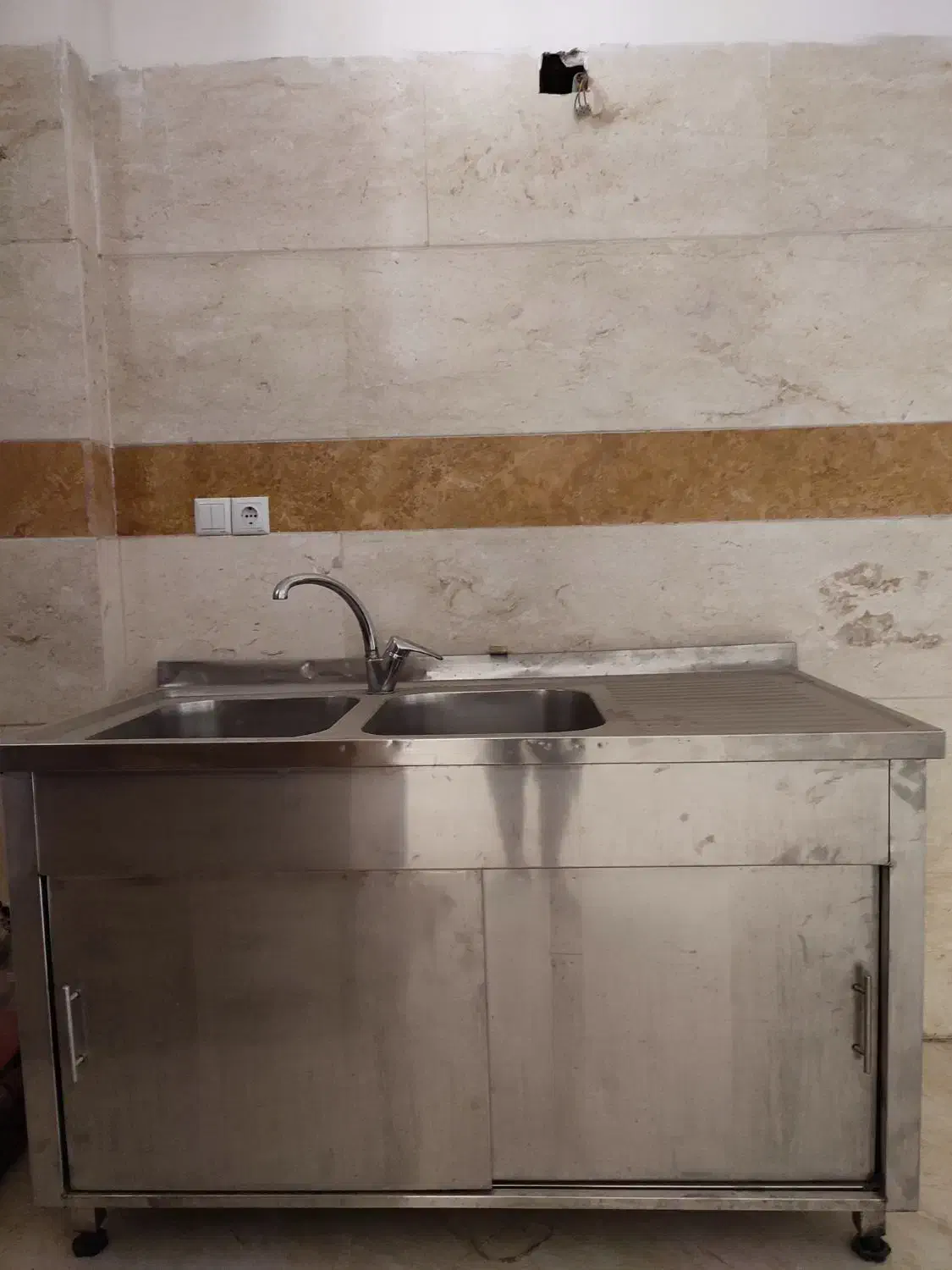 سینک صنعتی ( تمام استیل نگیر)|کافی‌شاپ و رستوران|قم, پردیسان|دیوار