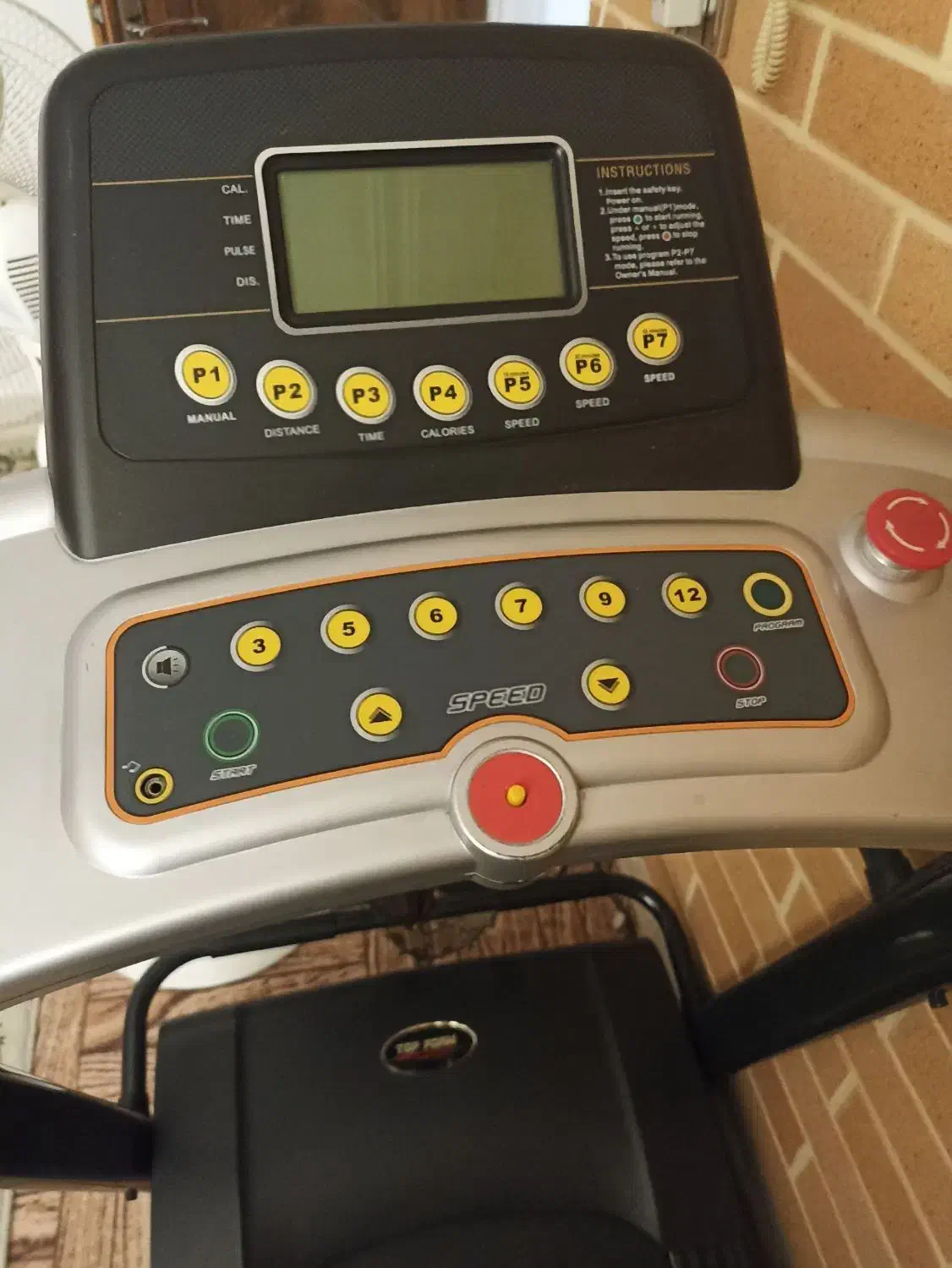 تردمیل تاپ فرم|تجهیزات ورزشی|قم, زاویه|دیوار