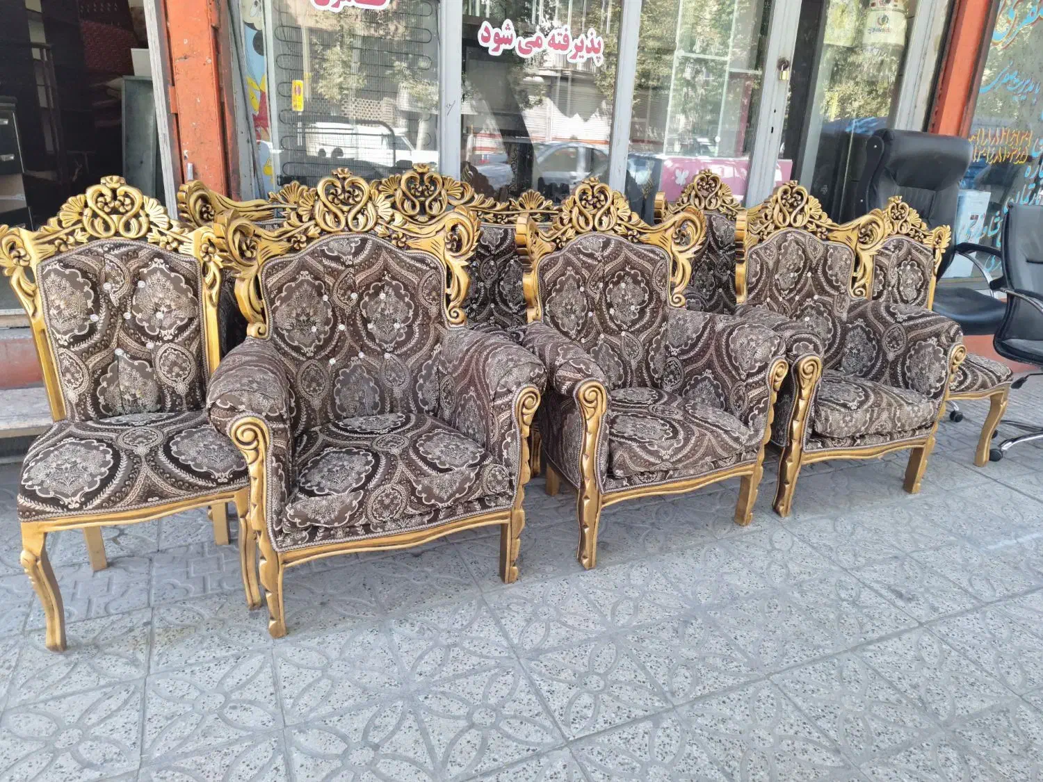 مبل سلطنتی|مبلمان خانگی و میز عسلی|اسدآباد, |دیوار