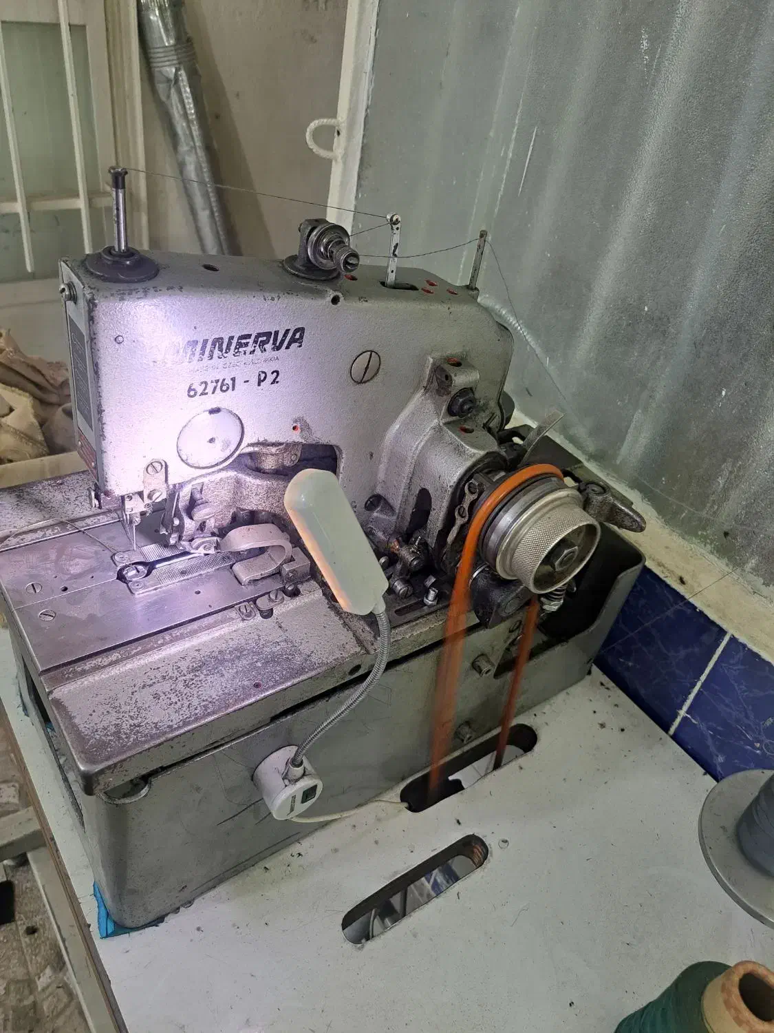 چرخ خیاطی صنعتی مادگی چشمی مینروا پ ۲|چرخ خیاطی و ریسندگی|تهران, سجاد|دیوار