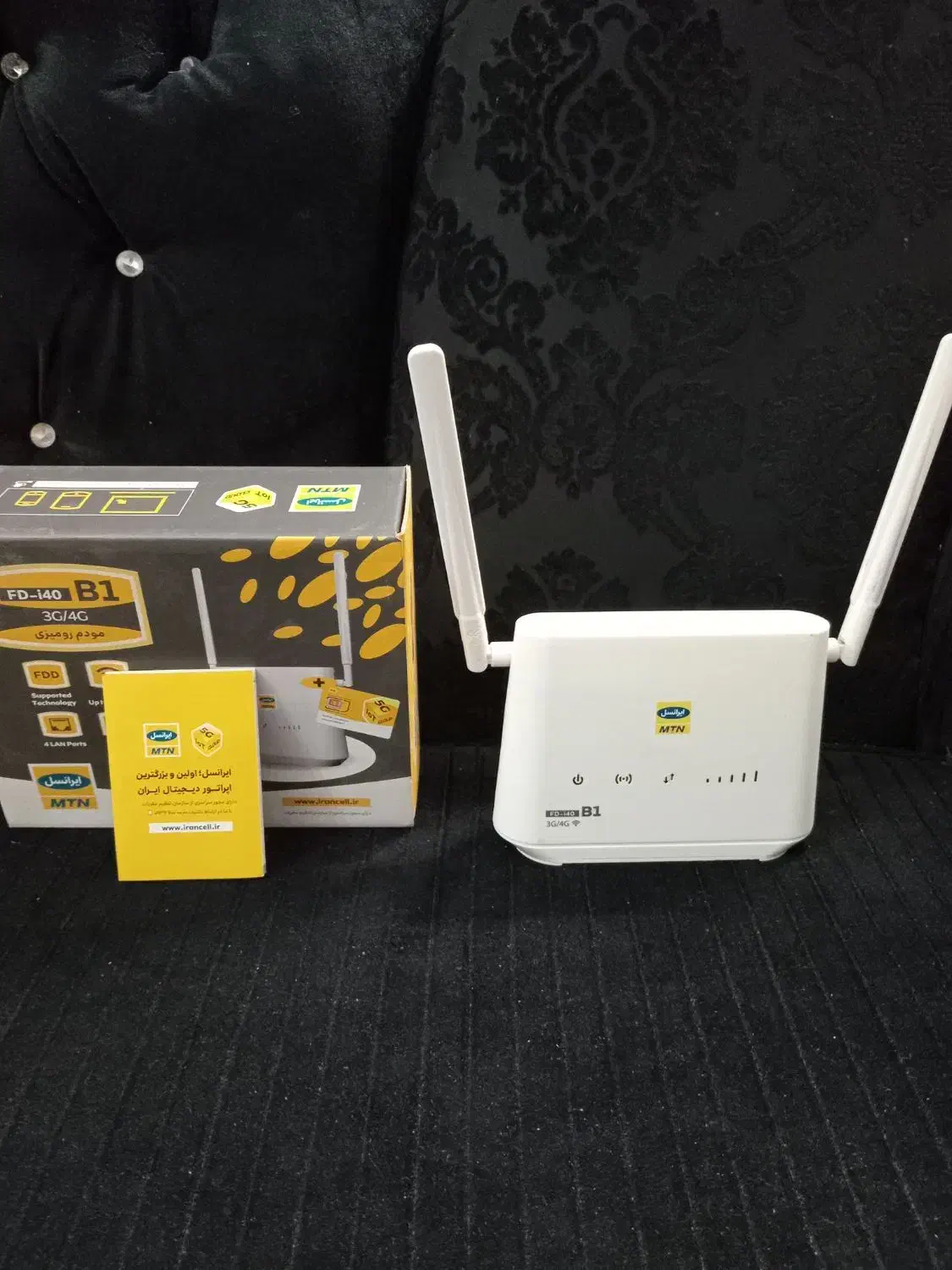 مودم ایرانسل مدل i40 b1 کاملا سالم|مودم و تجهیزات شبکه|پاکدشت, شهرک امام رضا|دیوار