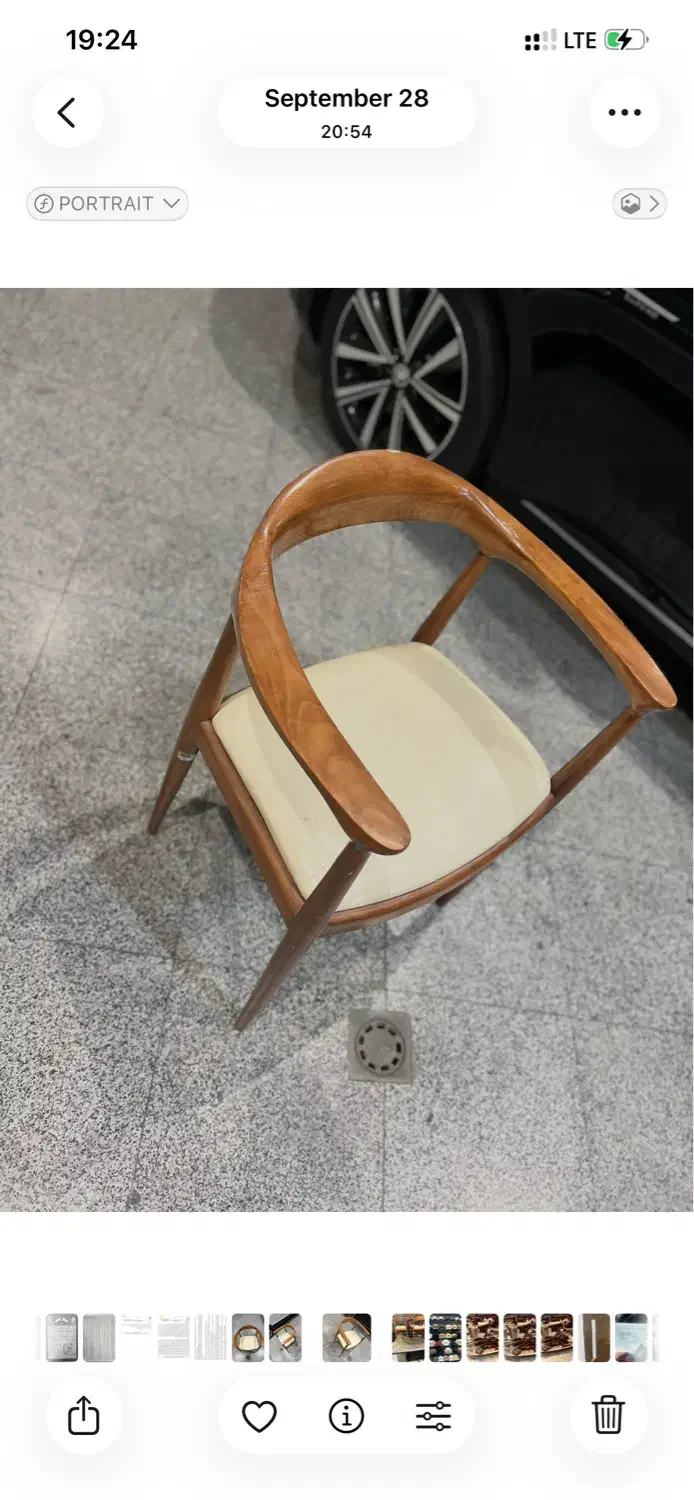 میز سنگی ناهار خوری با صندلی چوبی و چرم|میز و صندلی غذاخوری|مشهد, دانشجو|دیوار