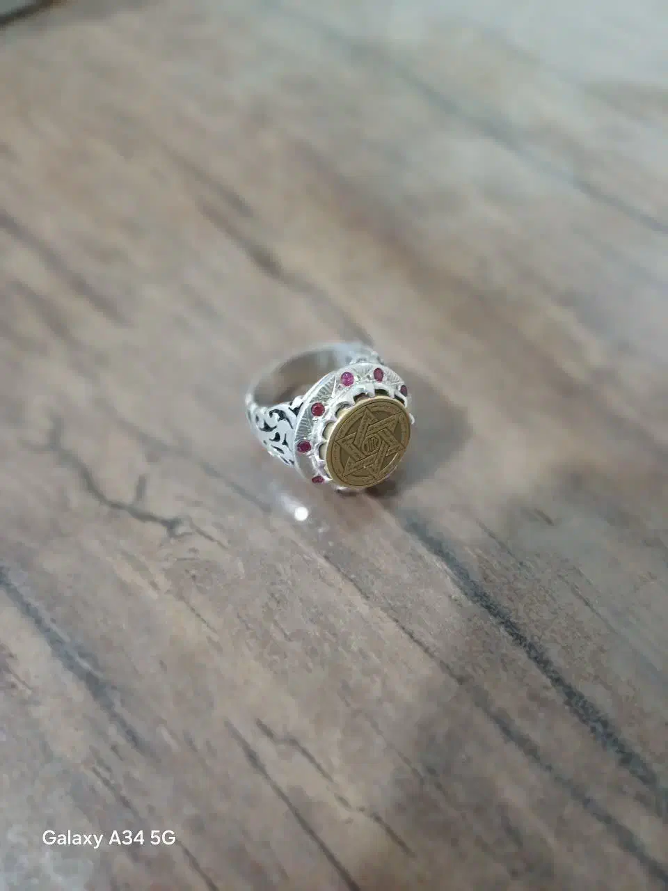 انگشتر خاص ستاره سلیمان|کلکسیون اشیاء عتیقه|میبد, |دیوار