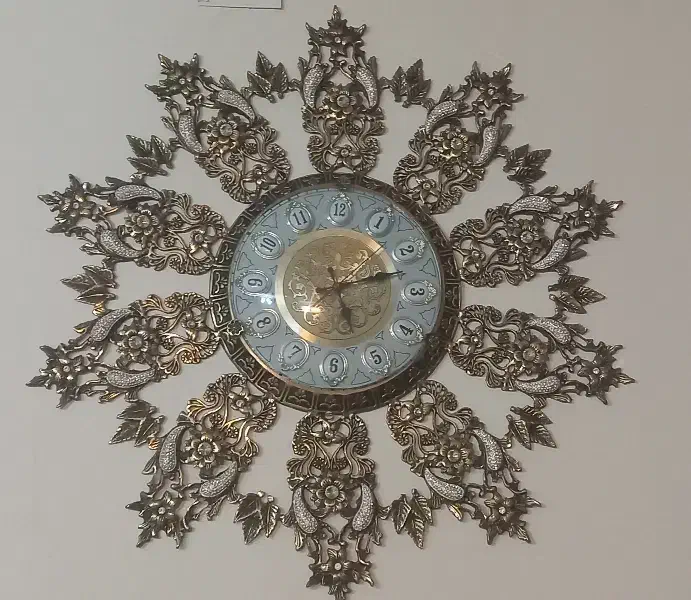 ساعت دیواری برنج|ساعت دیواری و تزئینی|بروجرد, |دیوار