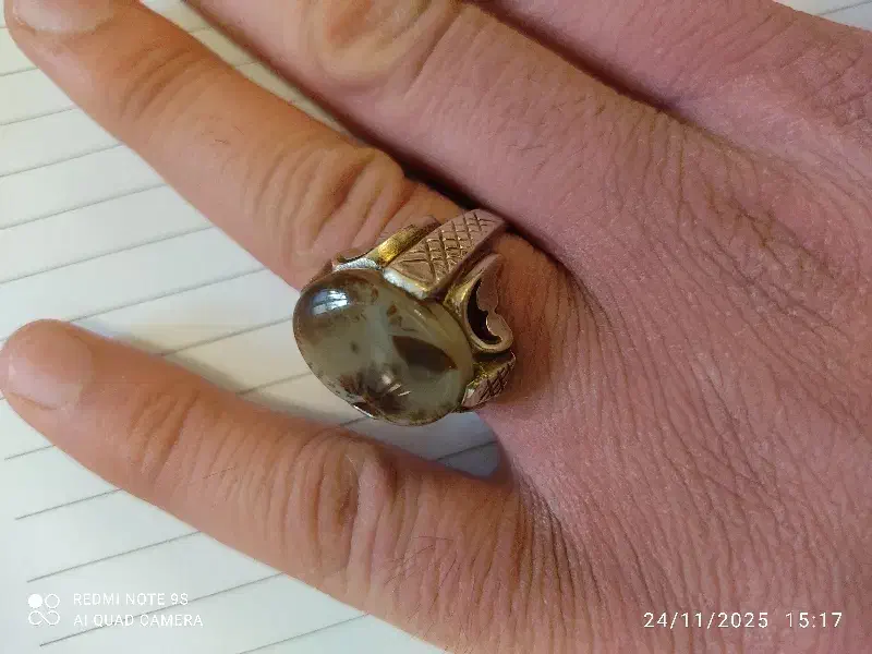 انگشتر نقره شجر قائن|جواهرات|ارومیه, |دیوار