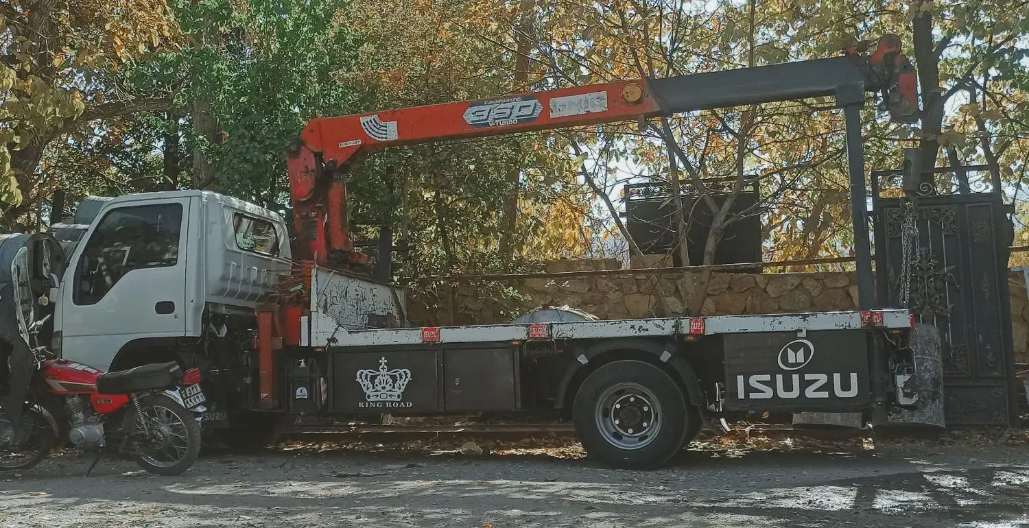 خدمات جرثقیل کلی و جزئی|خدمات حمل و نقل|تفرش, |دیوار