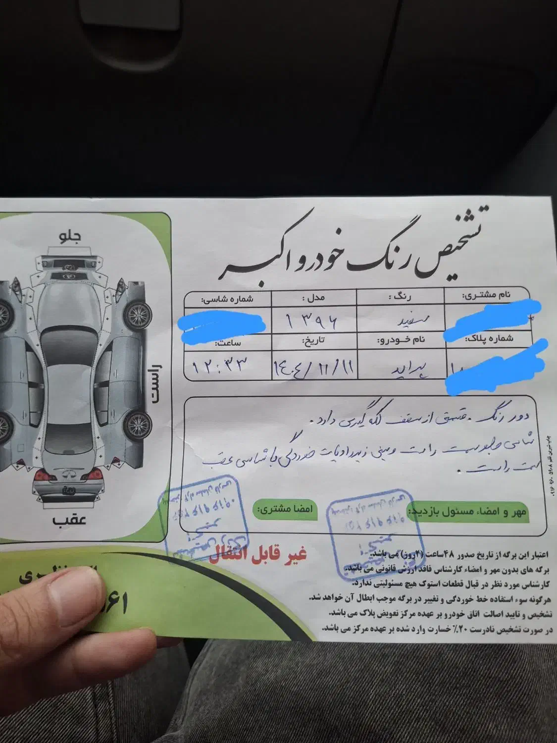 ماشین مدل 96 فروش فوری|خودرو سواری و وانت|خرم‌آباد, |دیوار