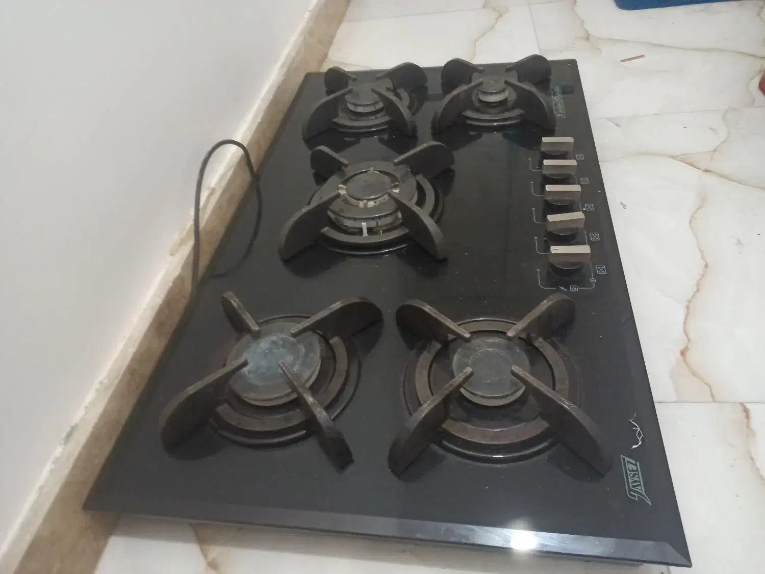 گاز صفحهای ۵ شعله|اجاق گاز و لوازم برقی پختوپز|رودبنه, |دیوار