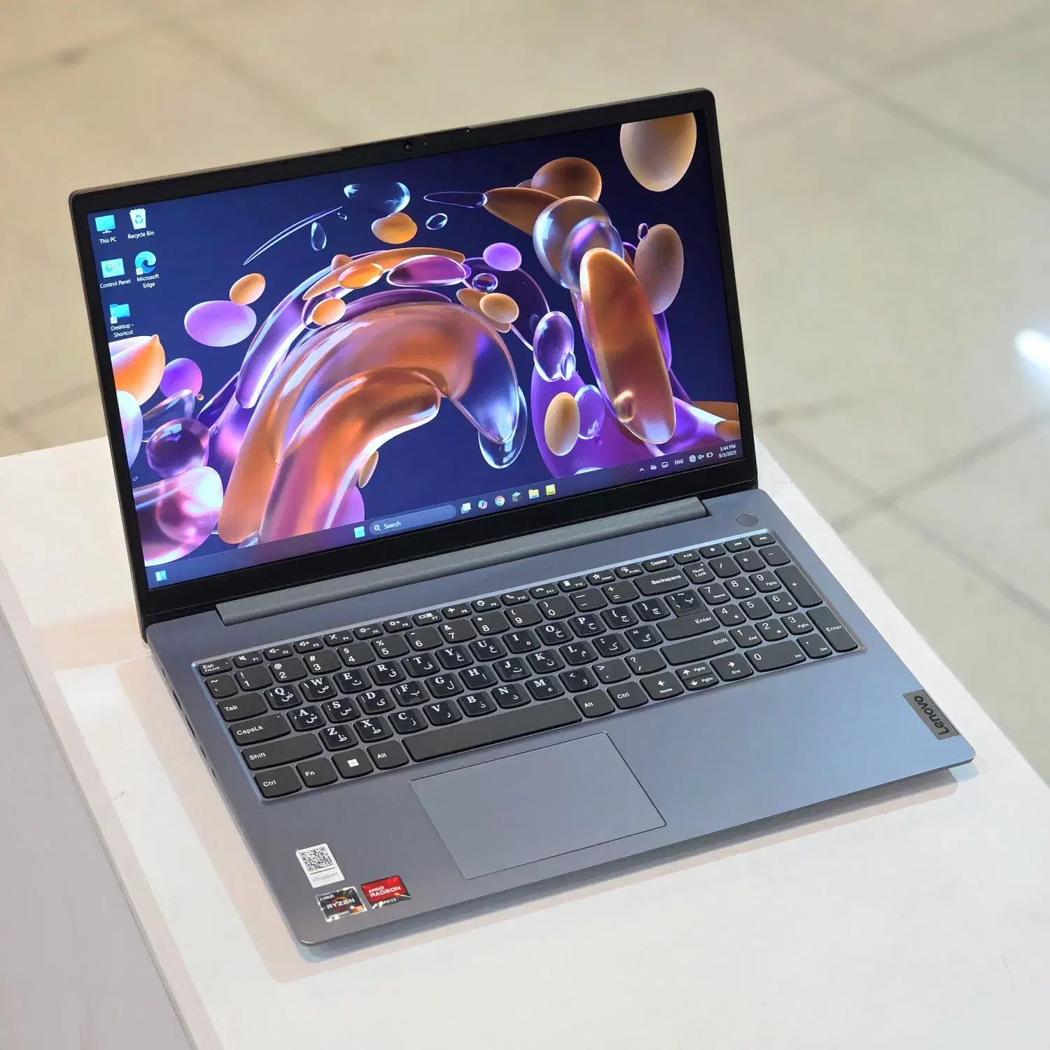 لپتاپ لنوو IP3 Slim پردازنده Ryzen 5 7535|رایانه همراه|شیراز, ملاصدرا|دیوار