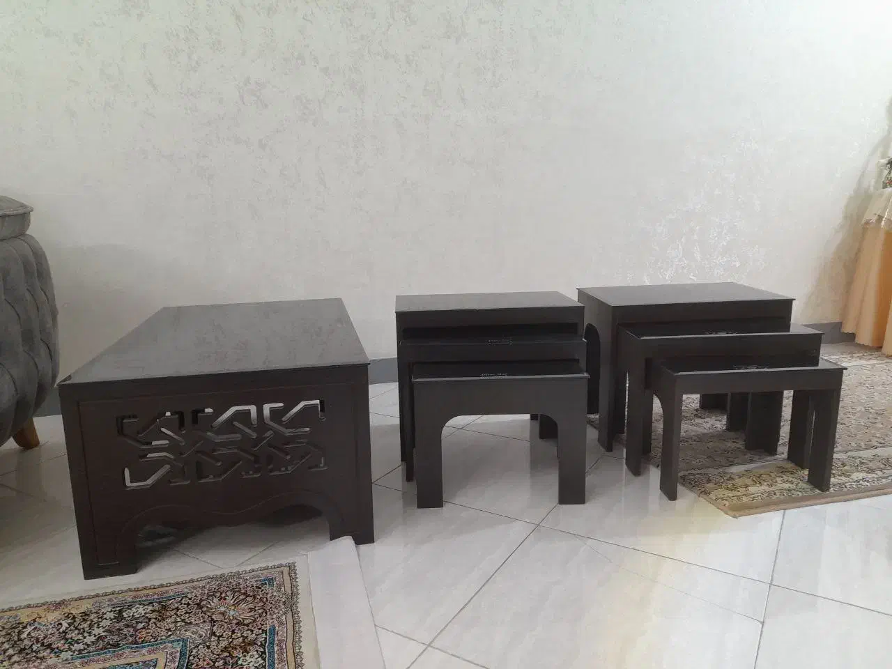 میز عسلی ۷ تیکه|مبلمان خانگی و میز عسلی|نسیم‌شهر, |دیوار