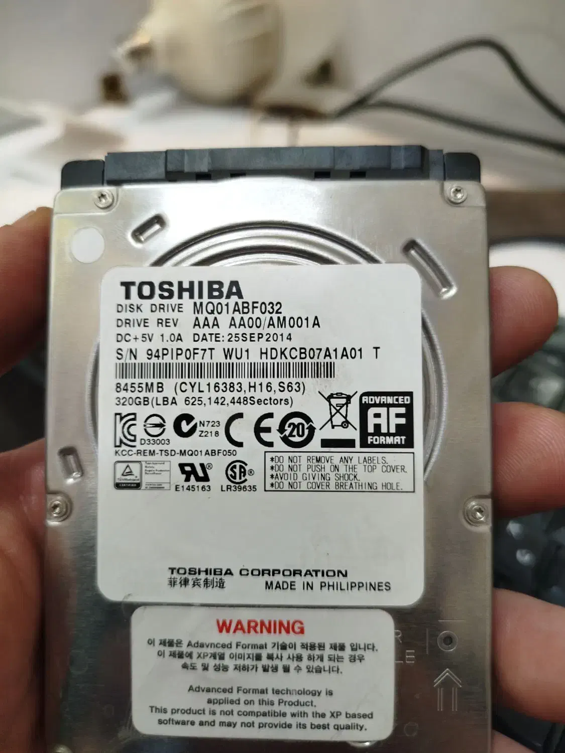 هارد 320 گیگ|قطعات و لوازم جانبی رایانه|مشهد, شهید قربانی|دیوار