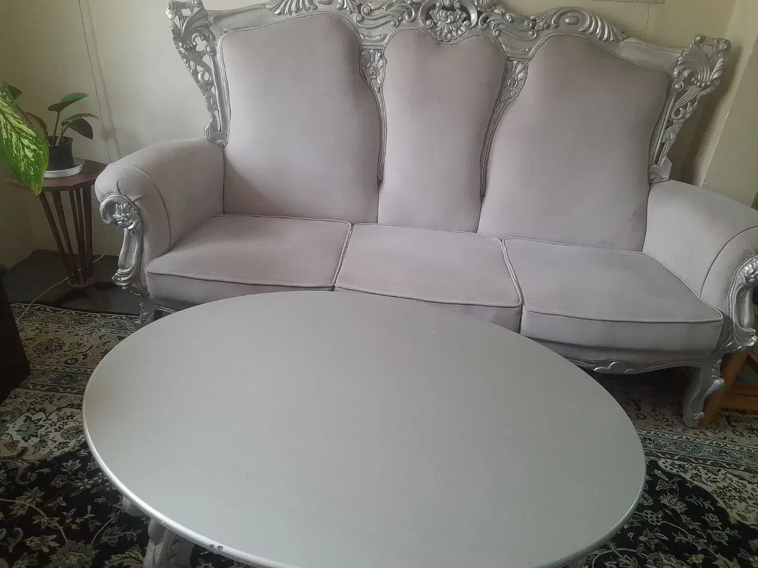 مبل کلاسیک|مبلمان خانگی و میز عسلی|همدان, |دیوار