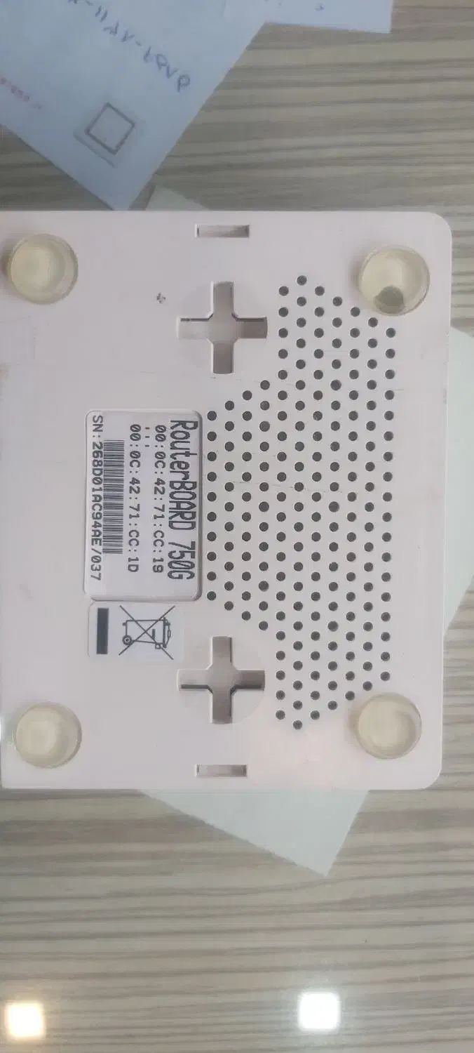 روتر میکروتیک750Gدر حد نو|مودم و تجهیزات شبکه|کوهدشت, |دیوار