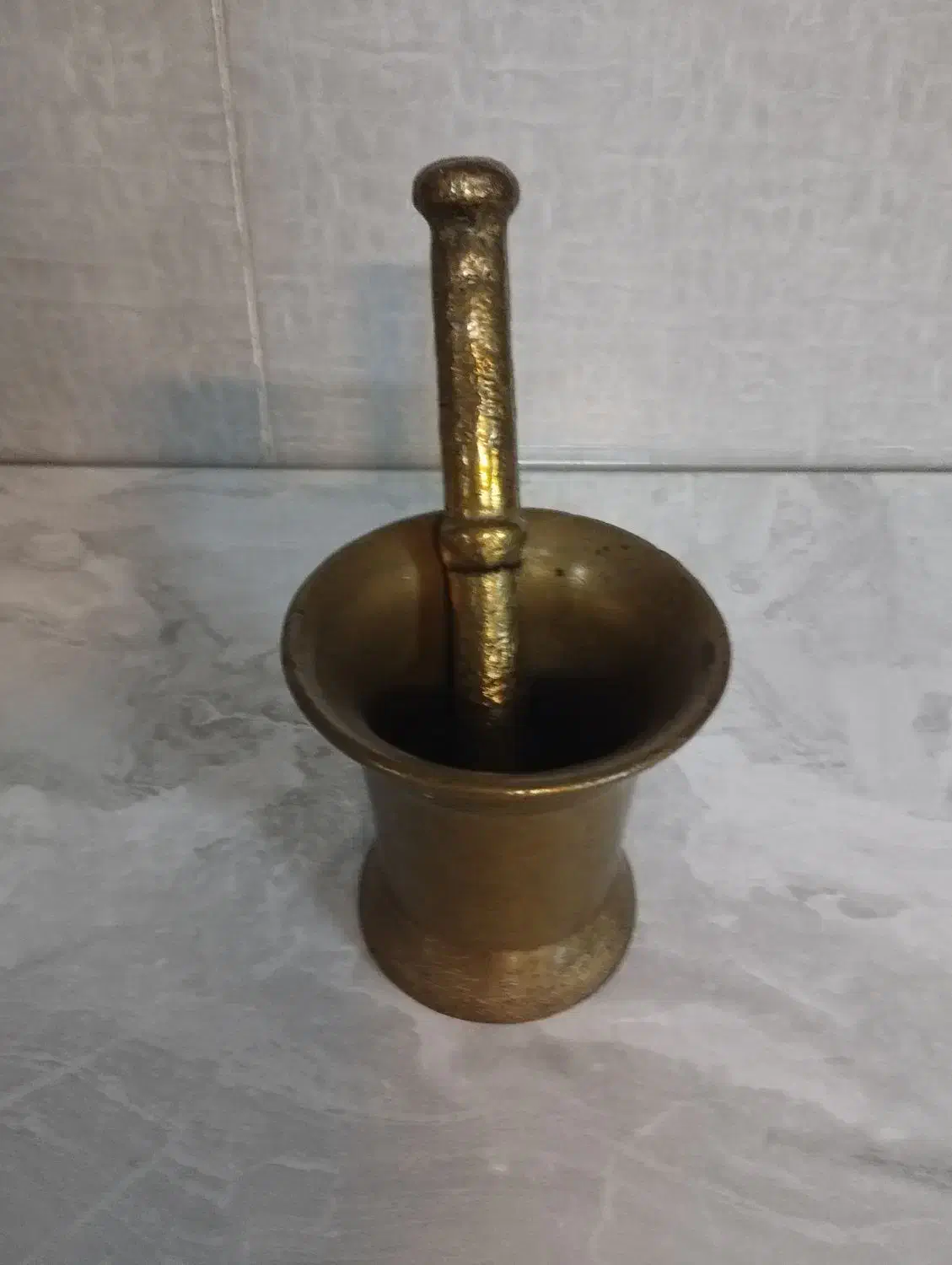 هاون برنجی|کلکسیون اشیاء عتیقه|ملک‌آباد, |دیوار