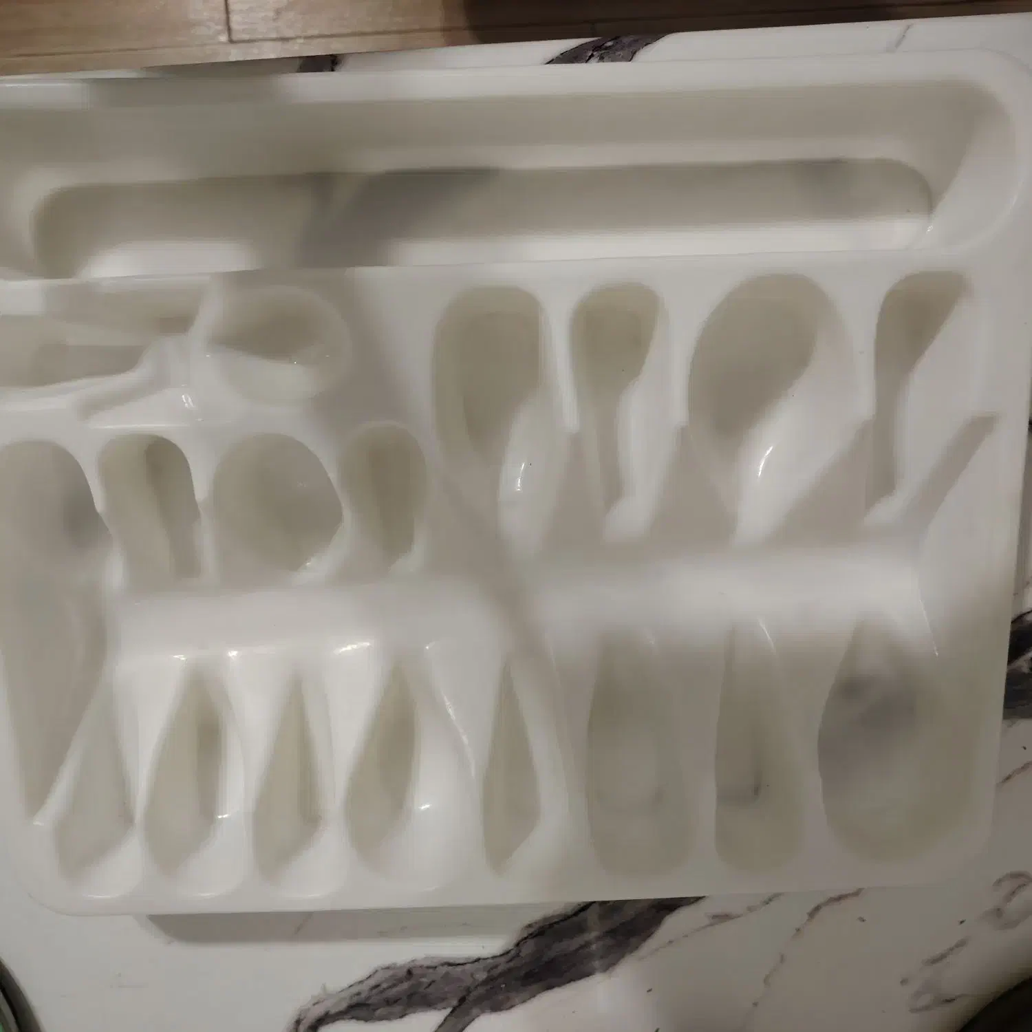 جا قاشقی داخل کشو کابینت|آب‌چکان و نظم‌دهنده ظروف|نجف‌آباد, کشاورز|دیوار