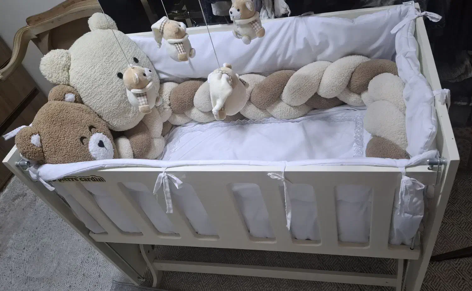 تخت کنار مادر|تخت و صندلی بچه|تهران, سلسبیل شمالی|دیوار