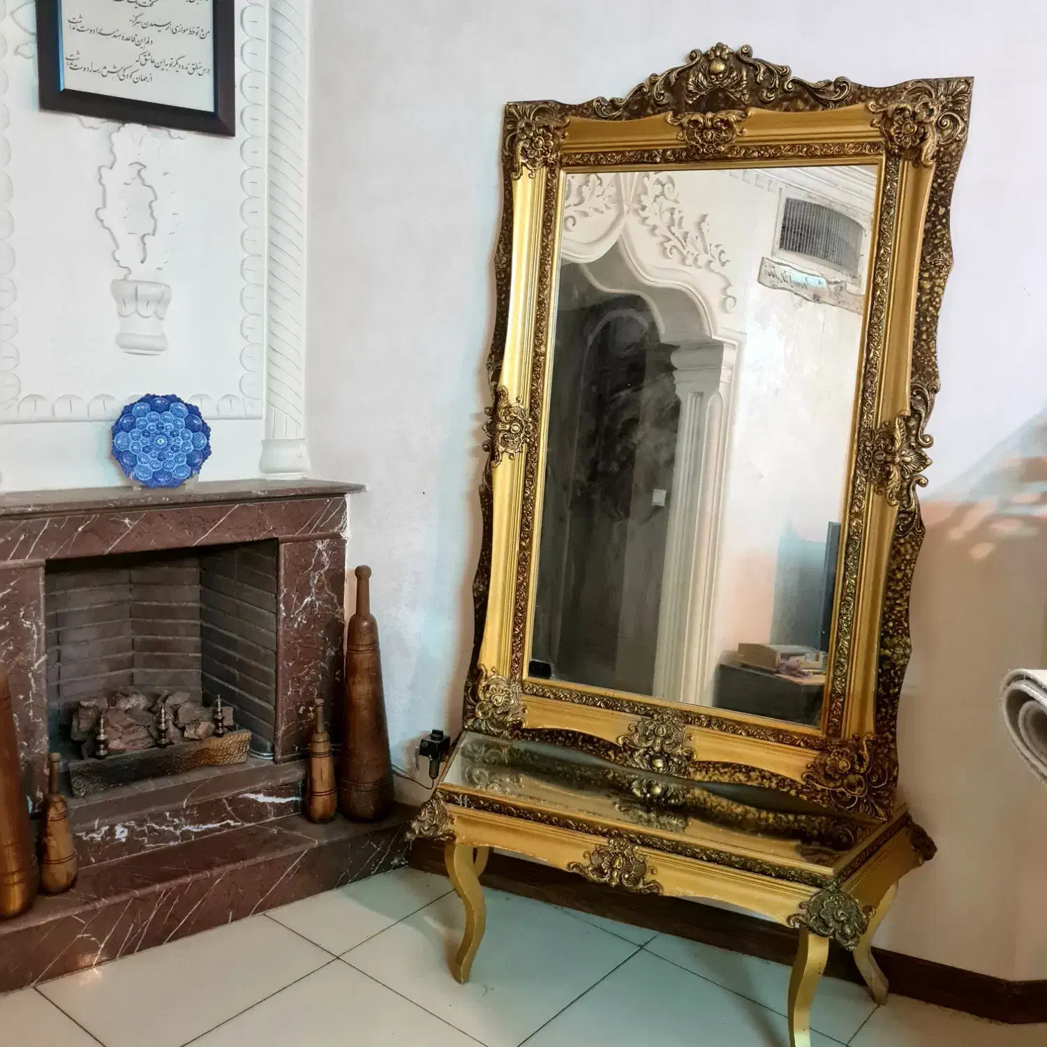 آینه کنسول|بوفه، ویترین، کنسول|فردوس (خراسان), |دیوار