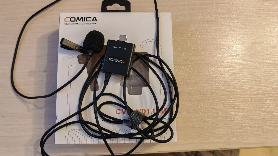میکروفون یقه ای کامیکا Comica CVM-V01 USB C|صوتی و تصویری|تهران, محمودیه|دیوار
