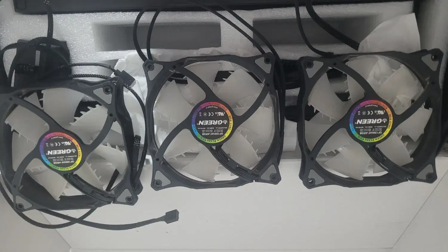 خنک کننده سی پی یو سری green glacier 360 (استوک)|قطعات و لوازم جانبی رایانه|کیش, |دیوار