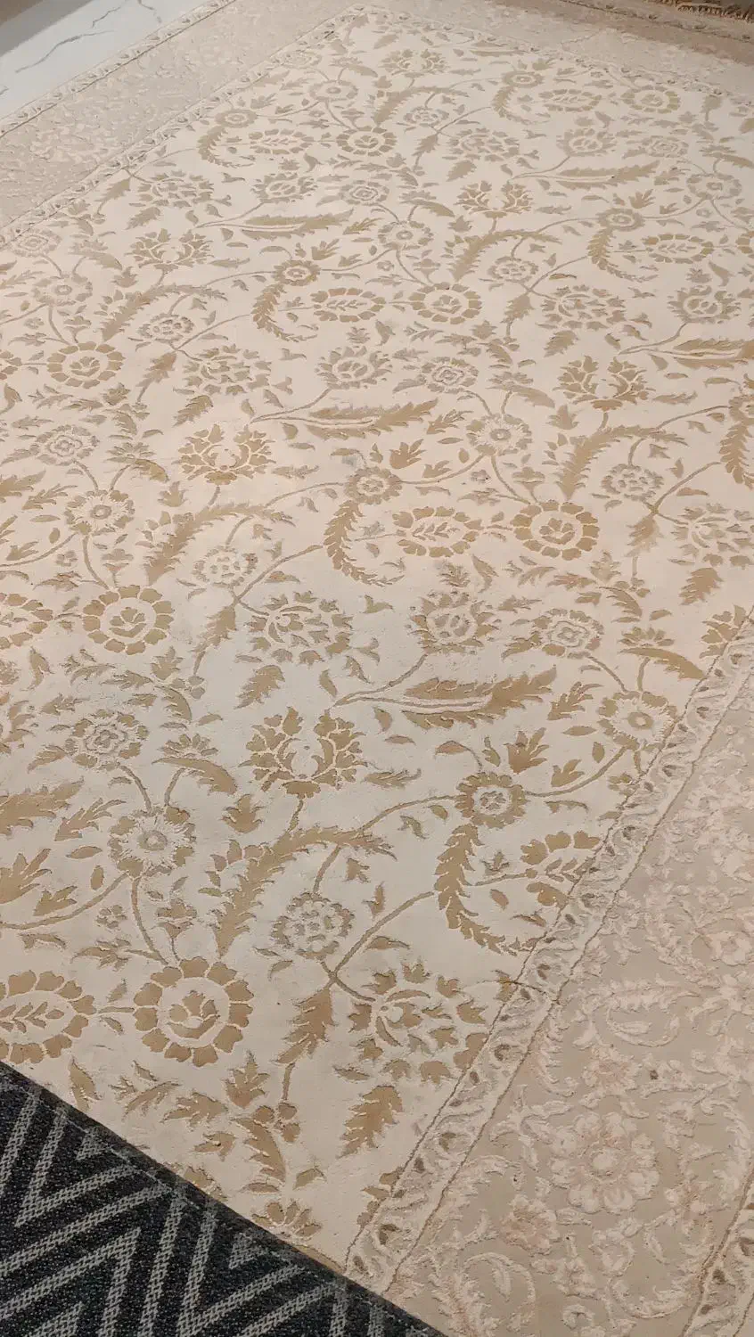 فرش کرم ماشینی 6و4متری|فرش|لاهیجان, شهید آوینی|دیوار