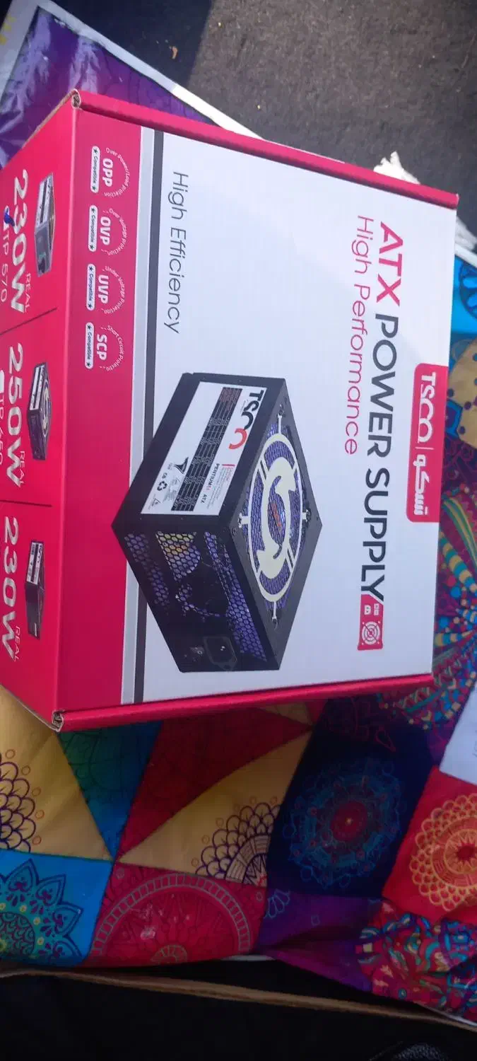 پاور کامپیوتر تسکو آکبند با کارت گارانتی|قطعات و لوازم جانبی رایانه|کرمانشاه, |دیوار