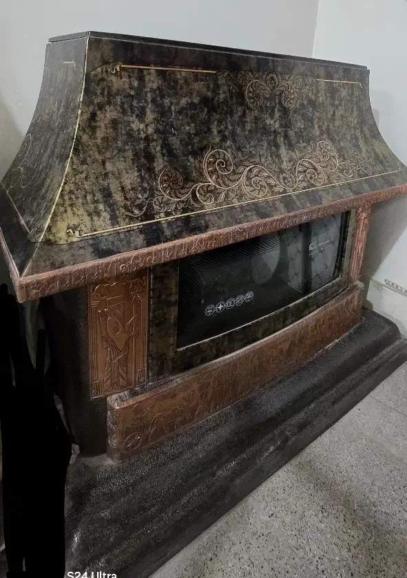 بخاری طرح شومینه|بخاری، هیتر، شومینه|مشهد, شهید قربانی|دیوار