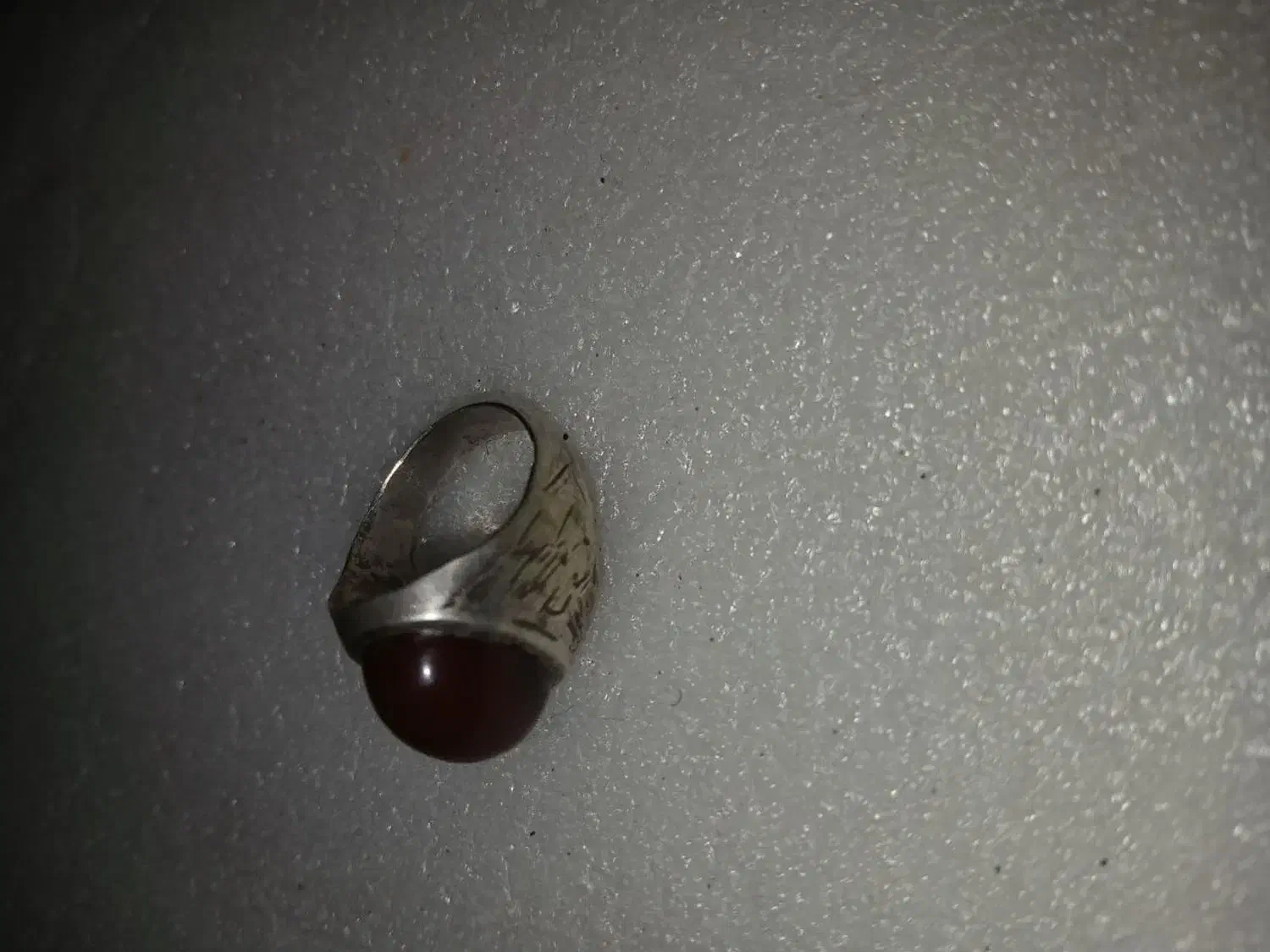 انگشتر عقیق یمنی  بالا۸۰سال|کلکسیون اشیاء عتیقه|بیرجند, |دیوار