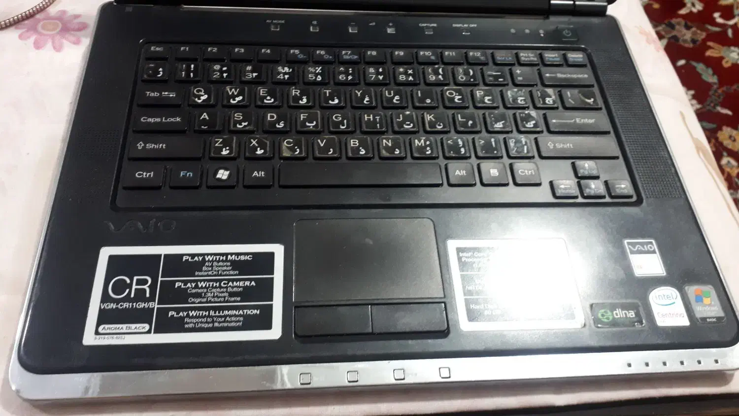 sony vgn-cr11gh|رایانه همراه|تهران, شارق|دیوار