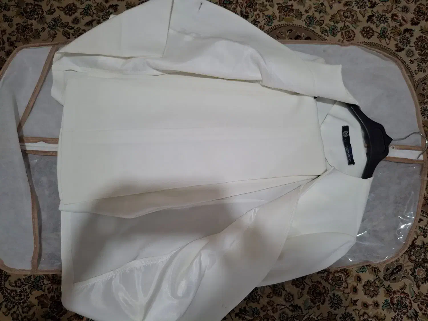 کت و شلوار سفید عقد محضری|لباس|قوچان, |دیوار