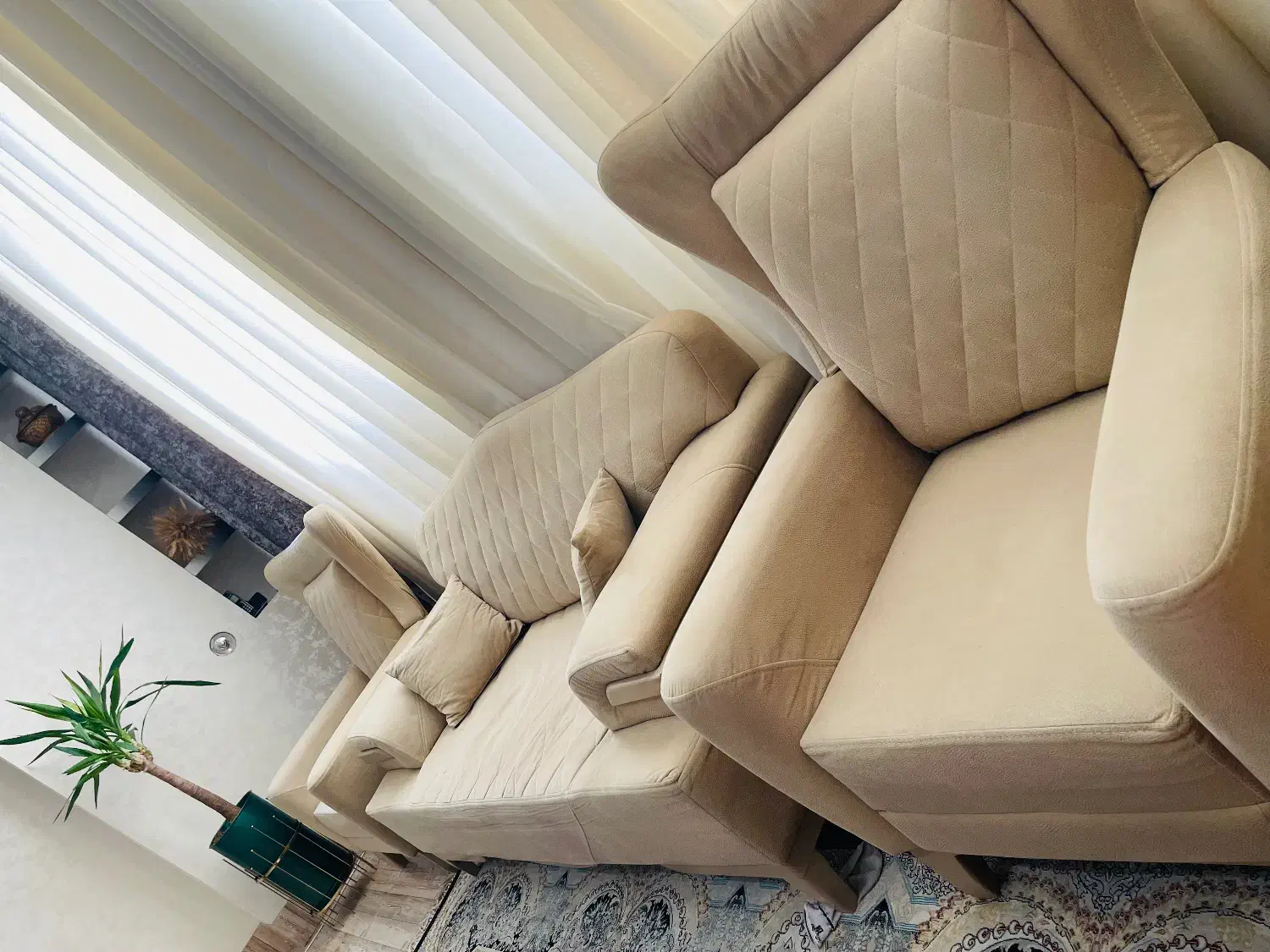 مبل ۷نفره|مبلمان خانگی و میز عسلی|کازرون, |دیوار