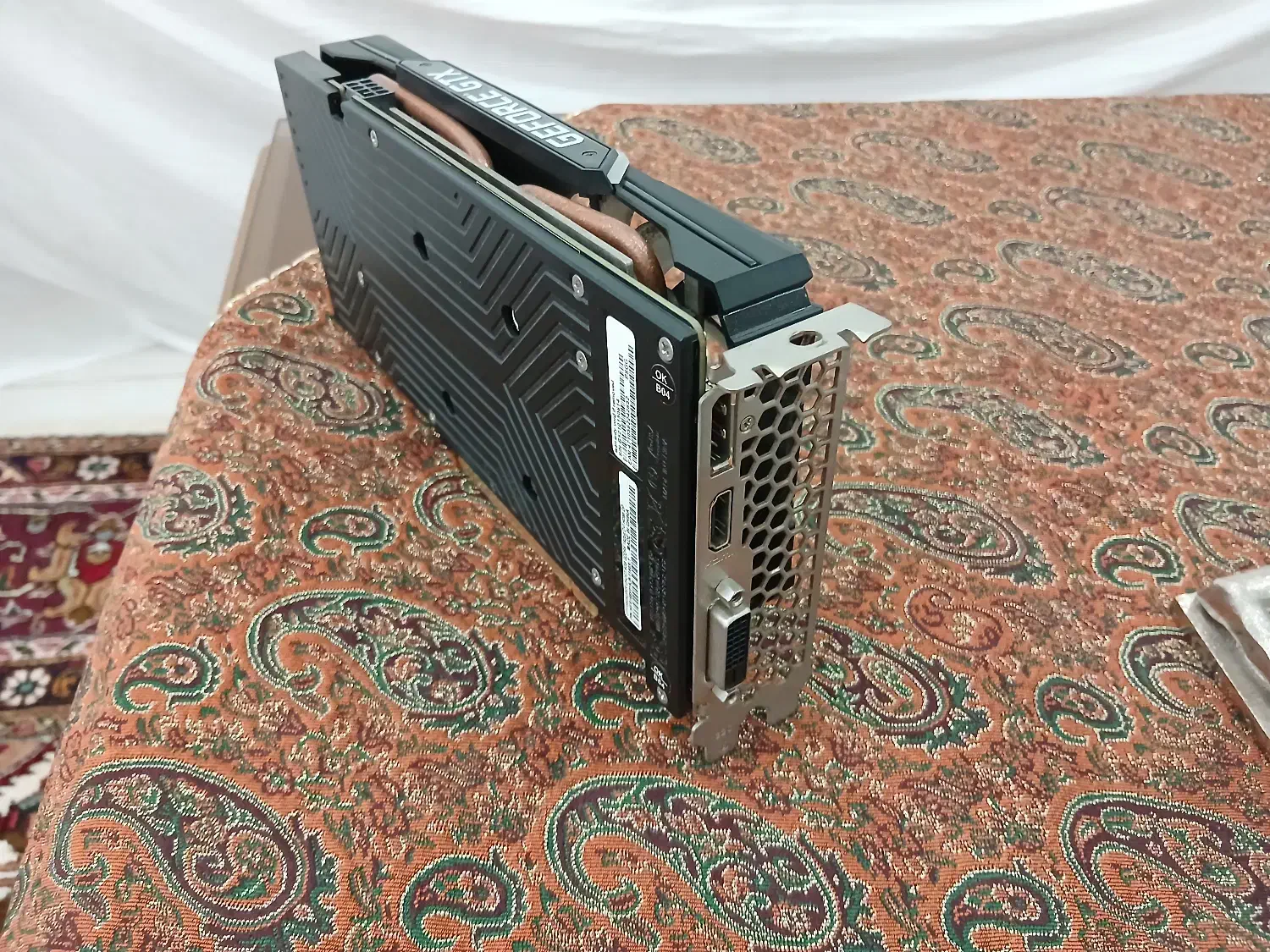 کارت گرافیک انویدیا ۶ گیگابایت در حد نو|قطعات و لوازم جانبی رایانه|سلمان‌شهر, |دیوار