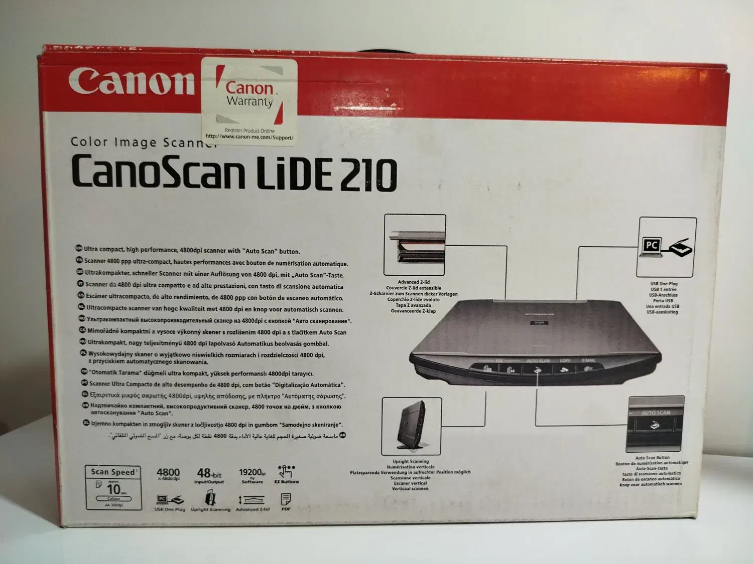 اسکنر کنن لاید ۲۱۰ اصلی|پرینتر، اسکنر، کپی، فکس|اسلامشهر, شهرک انبیا|دیوار