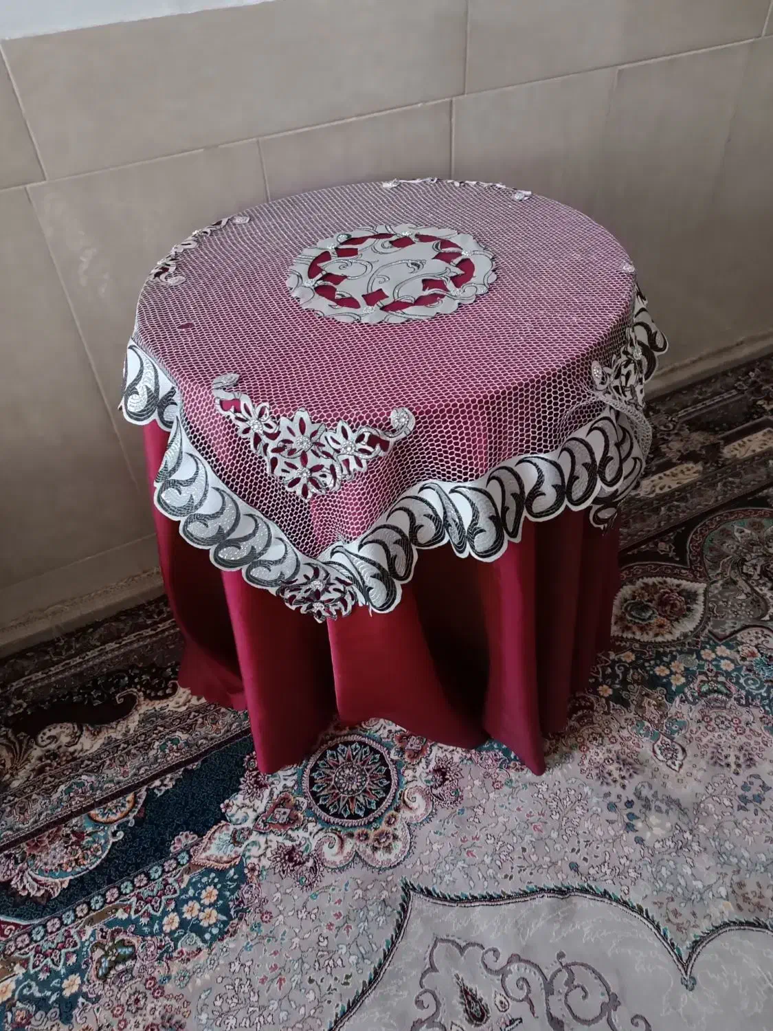 میز خاطره|میز تلفن|مشهد, شهید معقول|دیوار