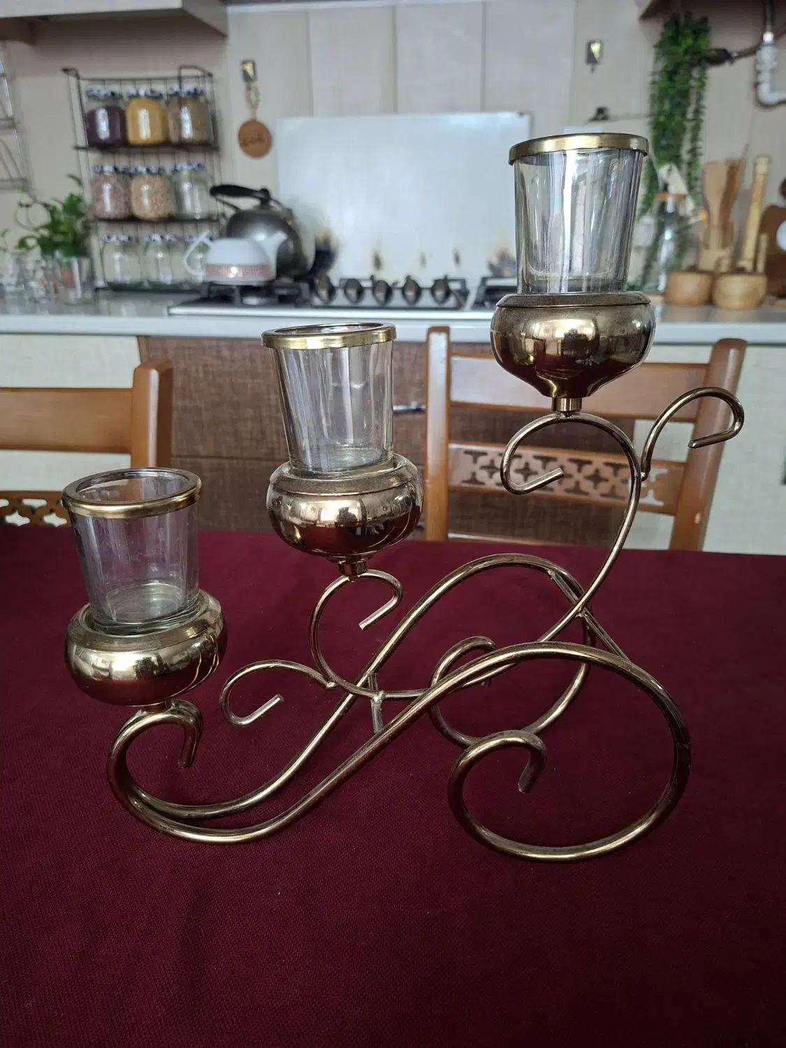 دوتا عسلی ودوتا شمعدونی|صنایع دستی و سایر لوازم تزئینی|الوند, |دیوار