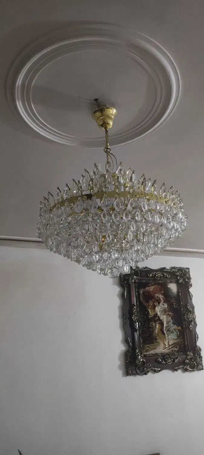 لوستر|لوستر و چراغ آویز|قرچک, باقرآباد|دیوار