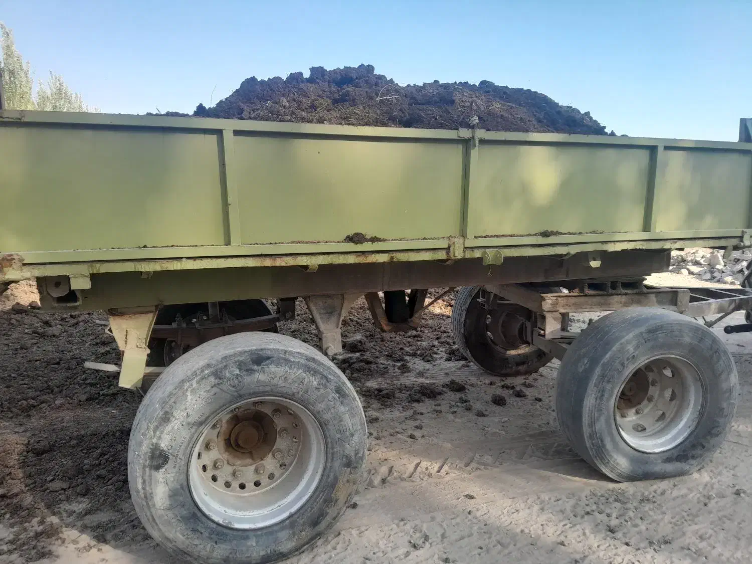 تریلی تراکتور ،جک دار|ماشین‌آلات صنعتی|نوشین شهر, |دیوار