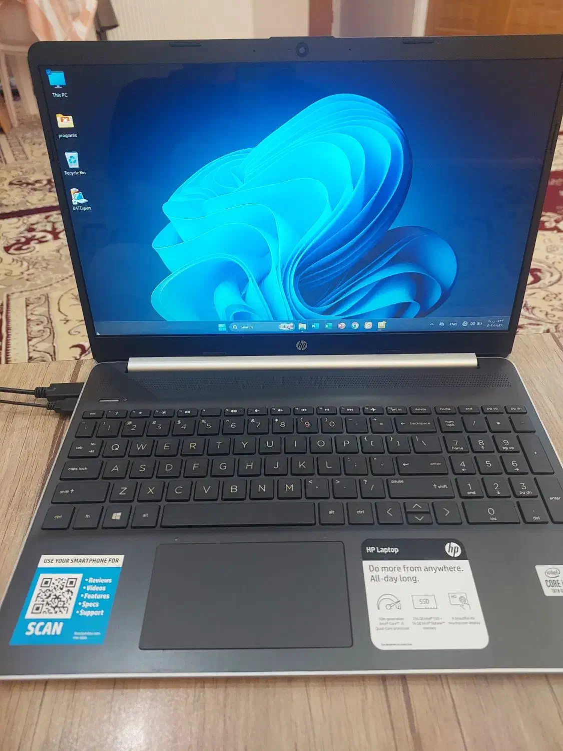 لبتاب اچ پی نسل 10 در حد|رایانه همراه|قزوین, |دیوار