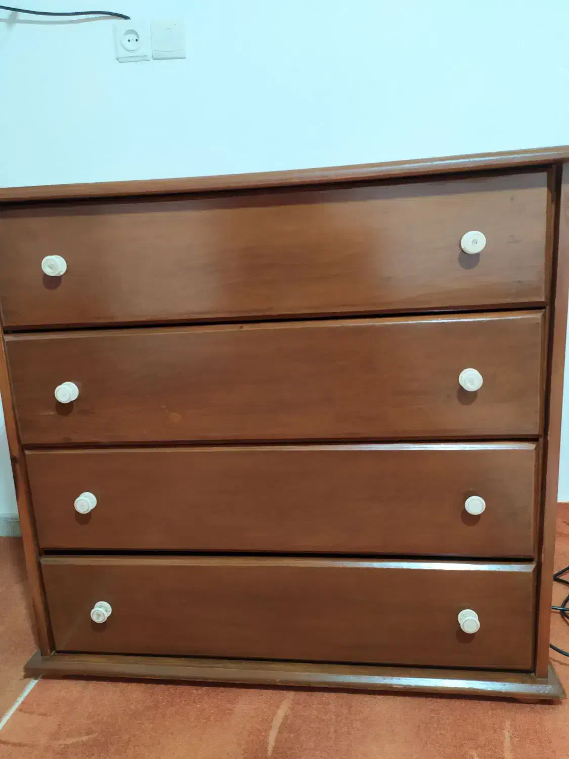 دراور چوبی|جاکفشی، کمد، دراور|محمودآباد, |دیوار